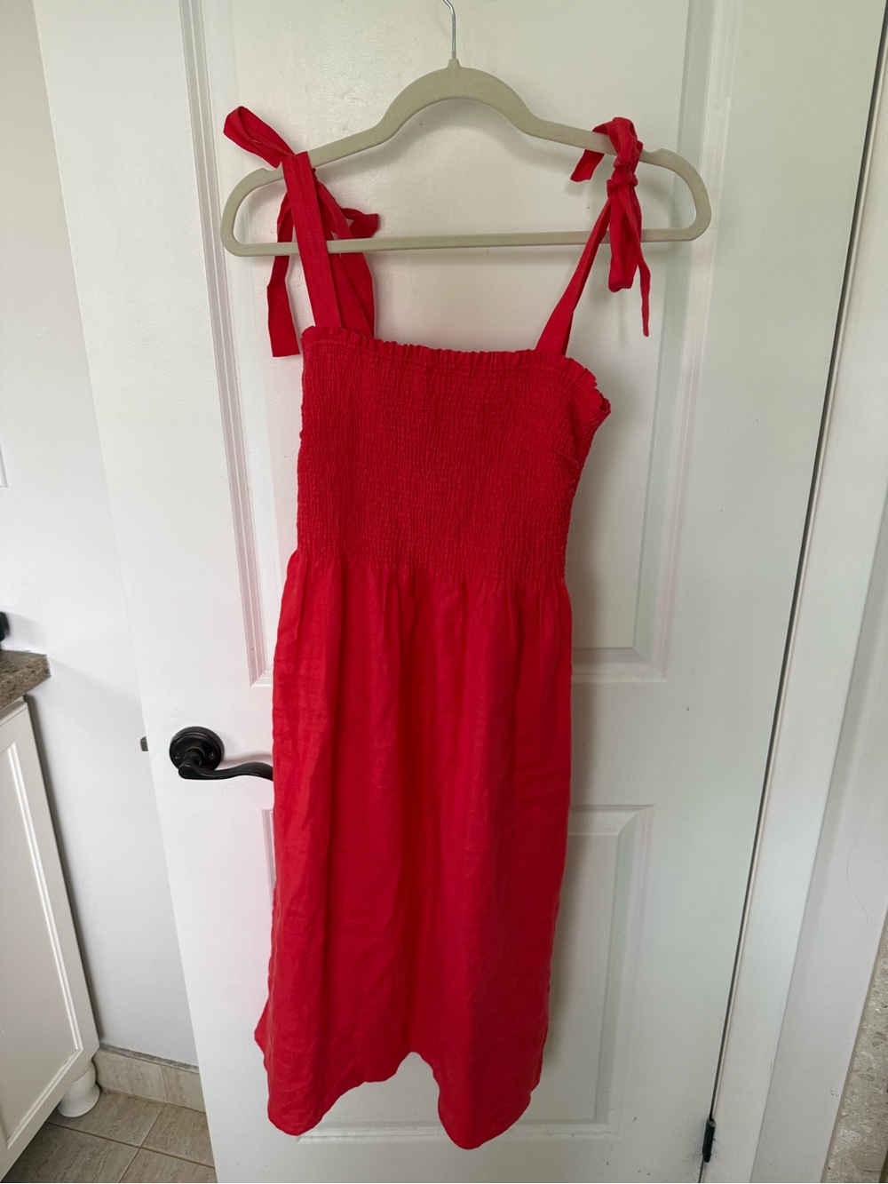 Wilfred Golden Hour Linen Dress